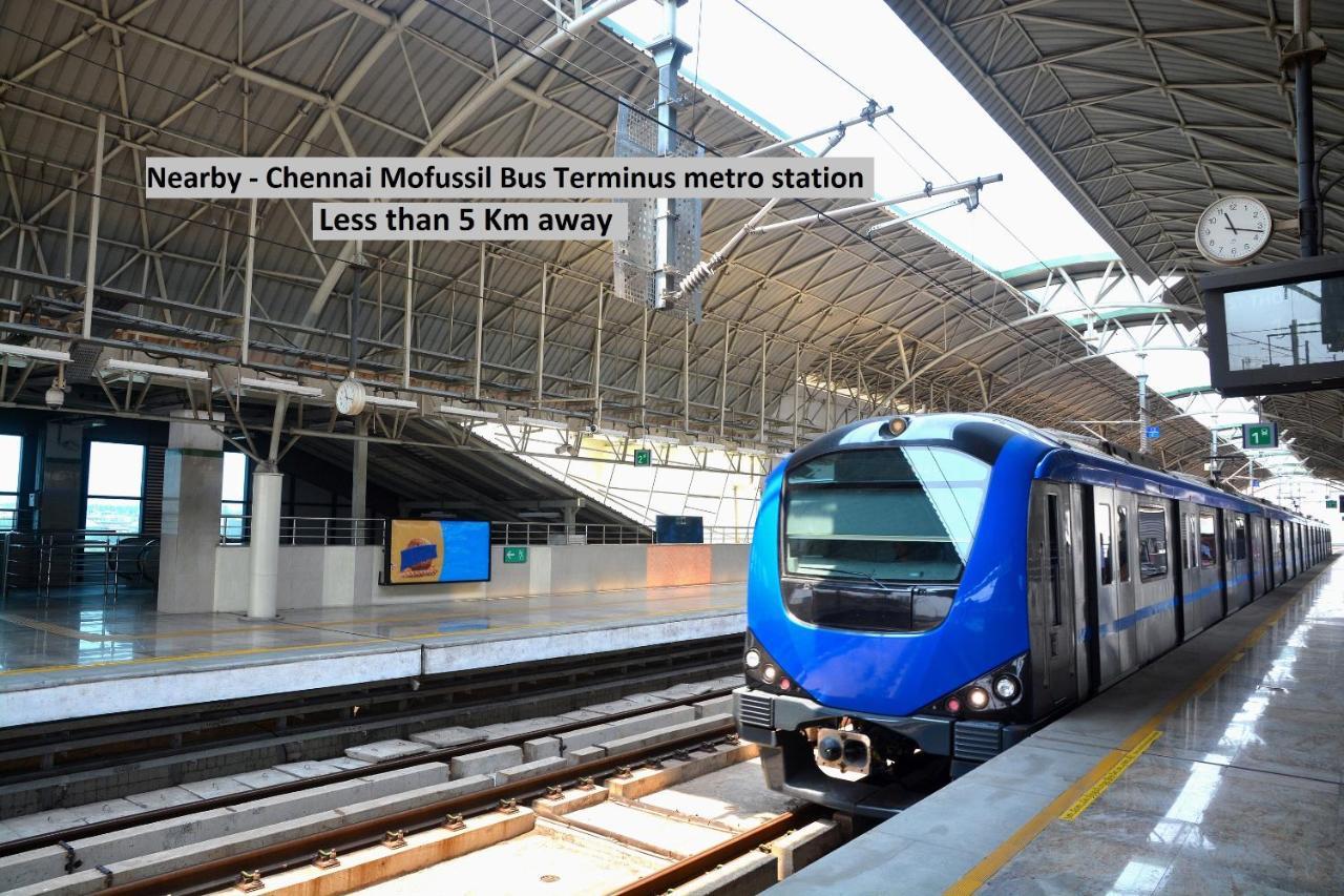 Hotel O Home G-Cloud Near Thirumangalam Metro Station Chennai Eksteriør billede